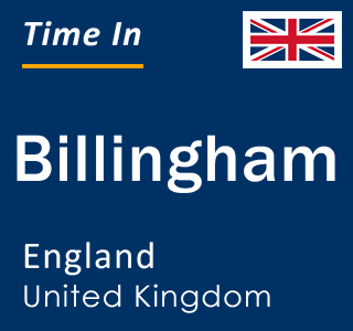 Current local time in Billingham, England, United Kingdom