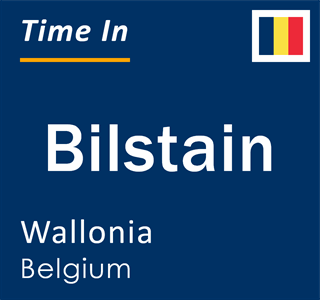 Current local time in Bilstain, Wallonia, Belgium