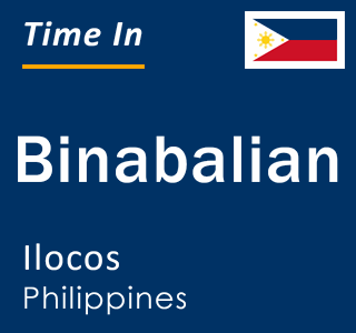 Current local time in Binabalian, Ilocos, Philippines