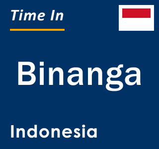 Current local time in Binanga, Indonesia