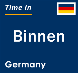 Current local time in Binnen, Germany