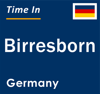 Current local time in Birresborn, Germany