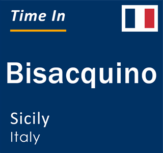 Current local time in Bisacquino, Sicily, Italy