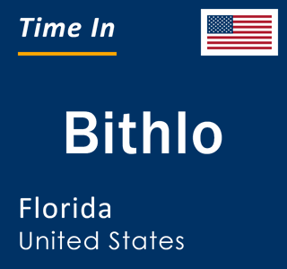 Current local time in Bithlo, Florida, United States