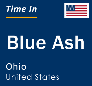 Current local time in Blue Ash, Ohio, United States