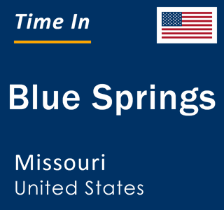 Current local time in Blue Springs, Missouri, United States