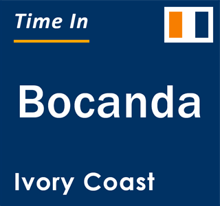 Current local time in Bocanda, Ivory Coast