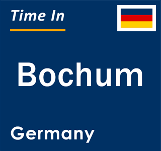 Current local time in Bochum, Germany