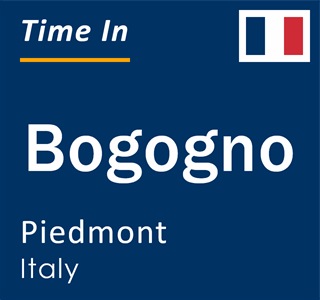 Current local time in Bogogno, Piedmont, Italy