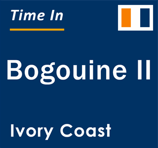 Current local time in Bogouine II, Ivory Coast