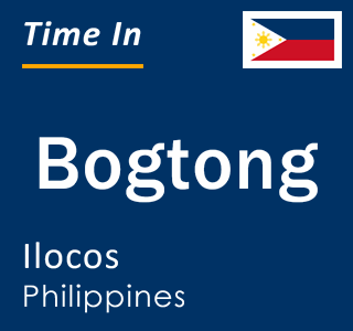 Current local time in Bogtong, Ilocos, Philippines