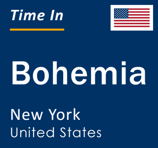 Current local time in Bohemia, New York, United States