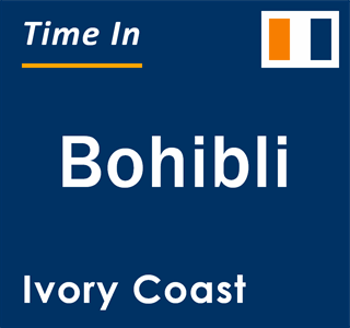 Current local time in Bohibli, Ivory Coast