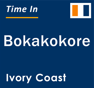 Current local time in Bokakokore, Ivory Coast