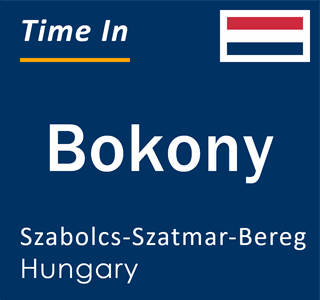 Current local time in Bokony, Szabolcs-Szatmar-Bereg, Hungary