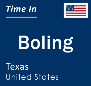 Current local time in Boling, Texas, United States