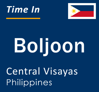 Current local time in Boljoon, Central Visayas, Philippines