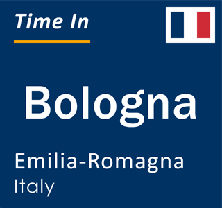 Current local time in Bologna, Emilia-Romagna, Italy