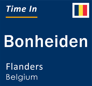 Current local time in Bonheiden, Flanders, Belgium