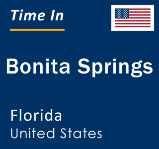 Current local time in Bonita Springs, Florida, United States