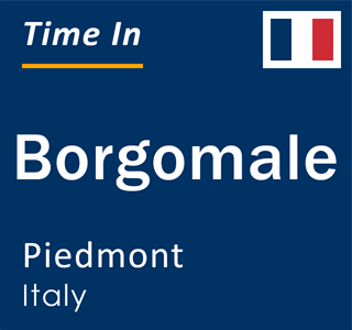 Current local time in Borgomale, Piedmont, Italy