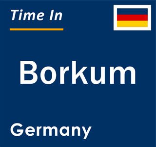 Current local time in Borkum, Germany