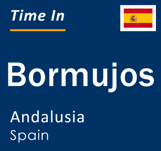 Current local time in Bormujos, Andalusia, Spain