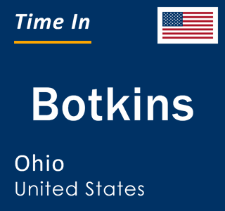 Current local time in Botkins, Ohio, United States