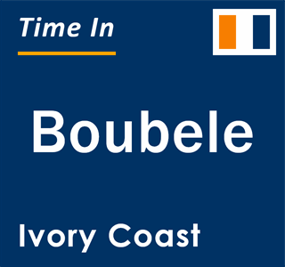 Current local time in Boubele, Ivory Coast