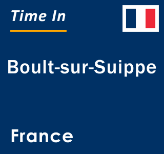 Current local time in Boult-sur-Suippe, France