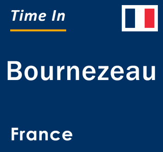 Current local time in Bournezeau, France