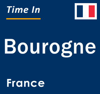 Current local time in Bourogne, France