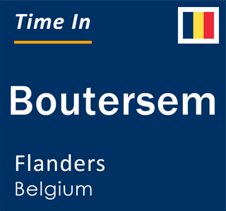 Current local time in Boutersem, Flanders, Belgium