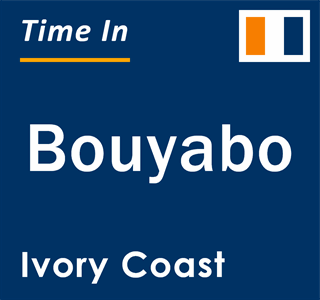 Current local time in Bouyabo, Ivory Coast