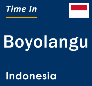 Current local time in Boyolangu, Indonesia