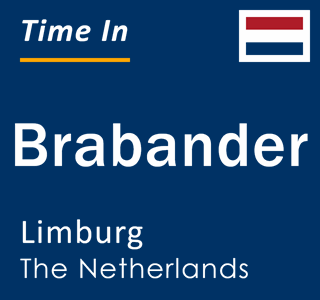 Current local time in Brabander, Limburg, The Netherlands