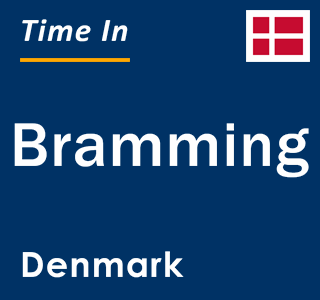 Current local time in Bramming, Denmark