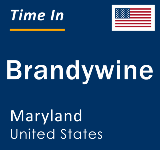 Current local time in Brandywine, Maryland, United States