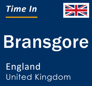 Current local time in Bransgore, England, United Kingdom