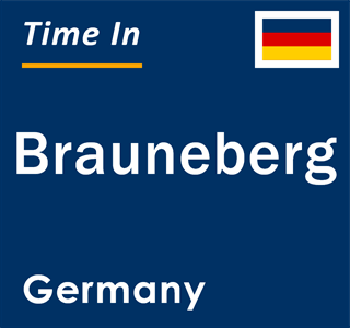 Current local time in Brauneberg, Germany