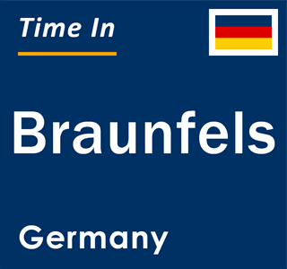 Current local time in Braunfels, Germany