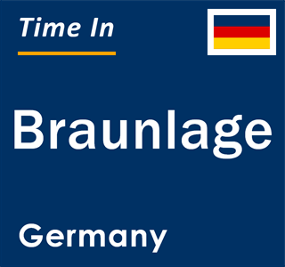 Current local time in Braunlage, Germany