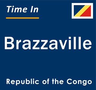 Current local time in Brazzaville, Republic of the Congo