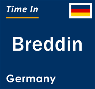 Current local time in Breddin, Germany