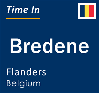 Current local time in Bredene, Flanders, Belgium