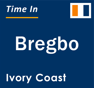 Current local time in Bregbo, Ivory Coast