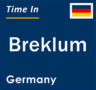 Current local time in Breklum, Germany