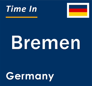 Current local time in Bremen, Germany