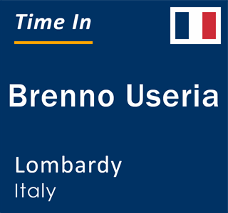 Current local time in Brenno Useria, Lombardy, Italy