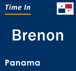 Current local time in Brenon, Panama